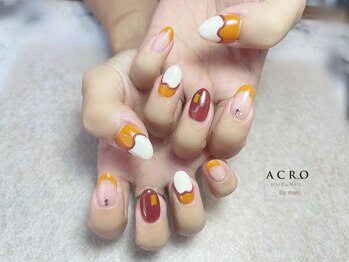 アクロネイル アンド アイ(ACRO NAIL&EYE)/秋デザインプレミアムコース