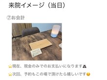 かみきた整体院ひつじ/施術イメージ7(会計)