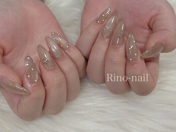 リノネイル(Rino-nail)/長さ出し持ち込みデザイン
