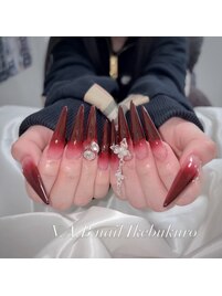 赤グラデーション