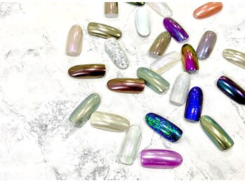 アイラッシュアンドネイルサロン ブエナ 高円寺店(Eyelash&Nail Salon Buena)/ミラーネイル☆バリエーション