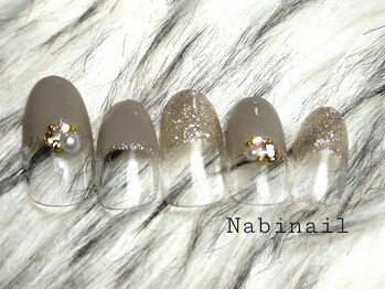 ナビネイル(Nabi nail)/バイカラーフレンチ