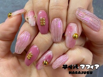 ネイルマフィア 原宿(NAIL MAFIA)/バカラネイル/ニュアンス