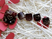 銀座ボニー 旭川店/バレンタインネイル