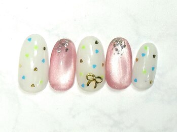 スーン(S∞N)/プチアート定額ネイル￥6980