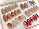ボガスティーズネイル(Vogusty's nail)の写真/秋ネイルUP♪トレンドコース選べる50種類★最新トレンド満載 "今っぽ"艶マグ×上品アートで褒められネイル!