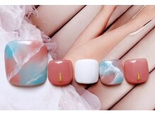 エンジェルビューティーネイルアンドアイラッシュ(Angel Beauty nail&eyelash)/おすすめ★トレンドフットネイル