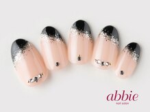 ネイルサロンアビー 北千住店(abbie)/大人フレンチ　￥12375