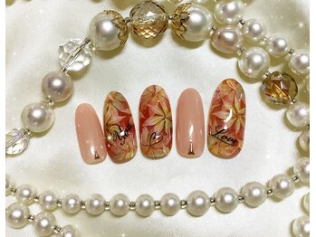 ウィズ フェリーク/紅葉ネイル