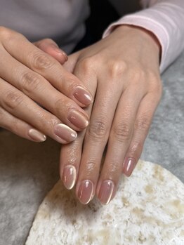 アリラボネイル 西荻窪(Ari Labo Nail.)の写真/≪新規ワンカラー¥5500/マグネット¥6500/monthly定額¥7000≫※お子様同伴可・事前にご連絡ください。
