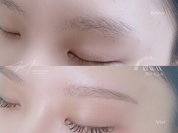 マミノン 武蔵小杉(Maminon)/【眉WAX脱毛】間引き・メイク付!