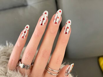 センスネイル 北千住店(Sense Nail)/クリスマス/冬ネイル/ボルドー