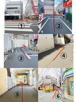 ミヤビサロン 新宿店(Miyabiサロン)/道案内(新大久保駅)5分