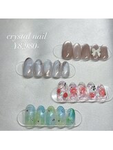 クリスタルネイル ゆめタウン博多店(CRYSTAL NAIL)/定額キャンペーン　¥8980