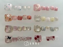 アンネ 梅田 ALLYS店(ANNE)の雰囲気（フット定額コースもございます☆パラジェル使用です！ロアオイル）