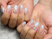 ネイルカレッジアンドサロン ナチュレ(nailcollege&salon NATURE)の雰囲気（持ち込みアートOK。スカルプ.チップも付け放題メニューあります）
