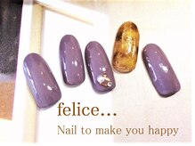 ネイルサロン フェリーチェ(felice)/【定額ネイル】¥6980