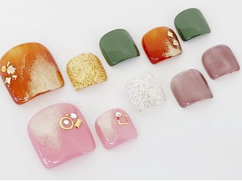 ネイルサロン クイール 小山店(NAIL SALON QUILL)/ニュアンス+ミラー
