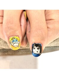 キャラネイル　痛ネイル
