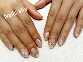 ニュアンス×シェル×大理石×夏