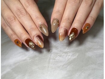 エナネイル(ENA nail)/秋ニュアンスネイル
