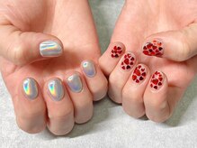 カナネイル(Kana Nail)/hand/ミラーワンカラー