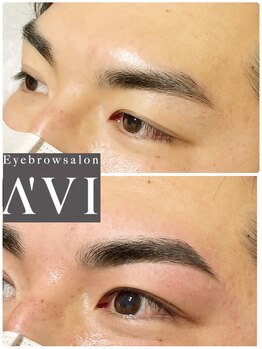 アイブロウサロン アヴィ(A‘VI)/メンズ眉スタイリング