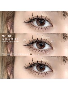 ミズリス(mizlis)/上下カラーエクステ