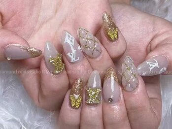 ダイアモンドネイルスタジオ 新宿店(Diamond Nail Studio)/チップ長さだしゴジャンス