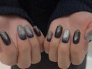 黒ネイル マグネットネイル
