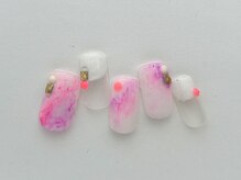 ヴィエント ネイル アイラッシュ サロン(Viento Nail Eyelash Salon)/ネオンマットマーブル初回￥7800