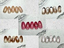 ボタネイル 近鉄八尾駅前店(BOTA NAIL)/4.40種類セレクトデザイン3月