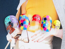 ハロウィン×カラフルドット