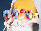 ハロウィン×カラフルドット