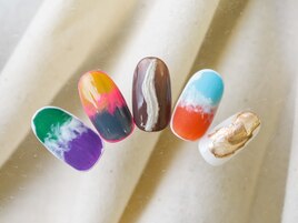 1月定額デザインネイル　¥9,500