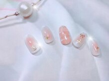 ハッピービューティー(Happy Beauty)/チーク＆チェックネイル