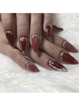 ネイルズビー 国府店(Nail's be)/ストーン囲みネイル