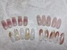 人気♪ハンドキャンペーンネイル★色変更可♪【パラジェル使用】¥8800/荒江