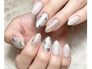 押し花ネイル