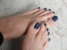 【新規】 FOOTワンカラーネイル ￥6500 