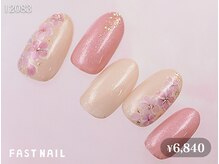 ファストネイル 高崎駅前店(FAST NAIL)/桜ネイル/春/フラワー/ピンク