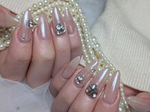 セレンディピティ(Serendipity)/うるツヤミラーネイル