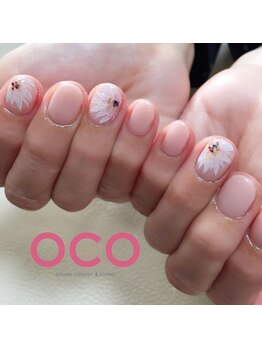 オコネイル ネイルサロンアンドスクール(OCO nail)/airbrush flower