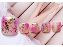 エンジェルビューティーネイルアンドアイラッシュ(Angel Beauty nail&eyelash)/新作★トレンドフットネイル
