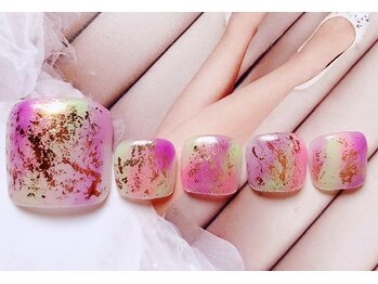 エンジェルビューティーネイルアンドアイラッシュ(Angel Beauty nail&eyelash)/新作★トレンドフットネイル