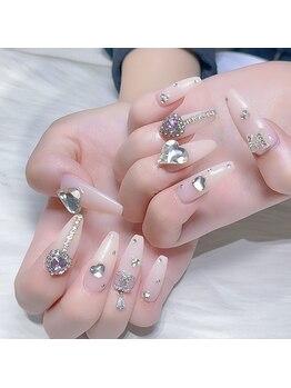 クイーンズビューティーサロン 新宿本店(Queen's beauty salon)/チップアートやり放題&つけ放題