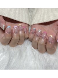 カラフルパステルフレンチ