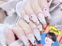 リンドネイル バイ モカ アンド ララ(Lind nail by moca and LaLa)/【mizuki】10本アート