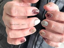 アプリシーエイトネイル(appreciate nail)/サンプルデザイン♪