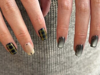 リルム(Relum)/チェックネイル！